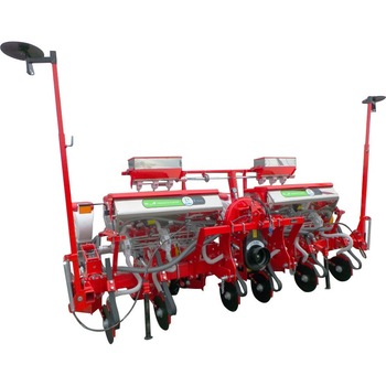 Semanatoare pneumatica pentru plante prasitoare, Bufer 8 randuri cu dublu disc la semanat si fertilizare, 120-130 CP Semanatoare pneumatica pentru plante prasitoare, Bufer 8 randuri cu dublu disc la semanat si fertilizare, 120-130 CP