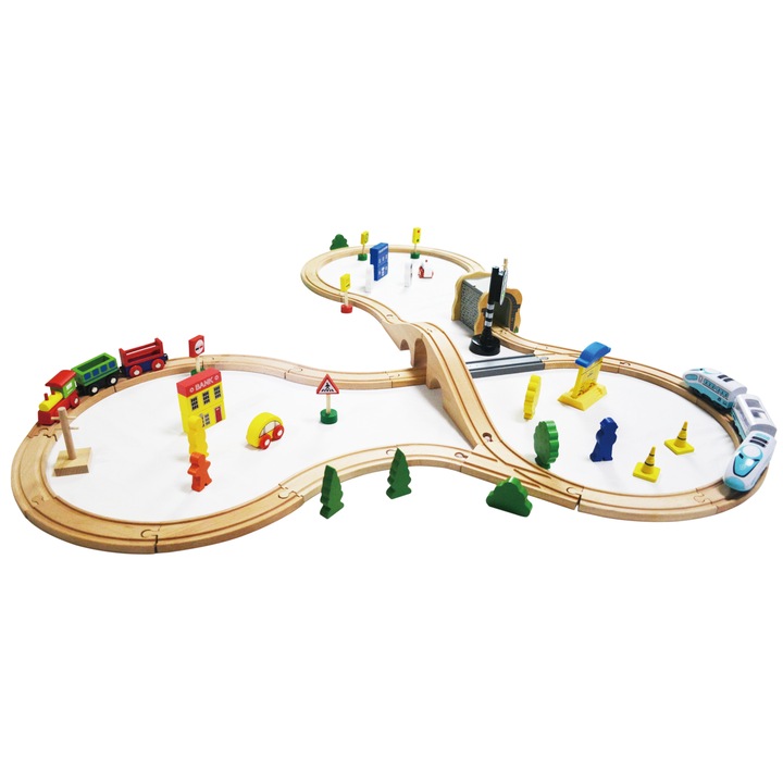 Fa vonat elemekkel, 69 elem