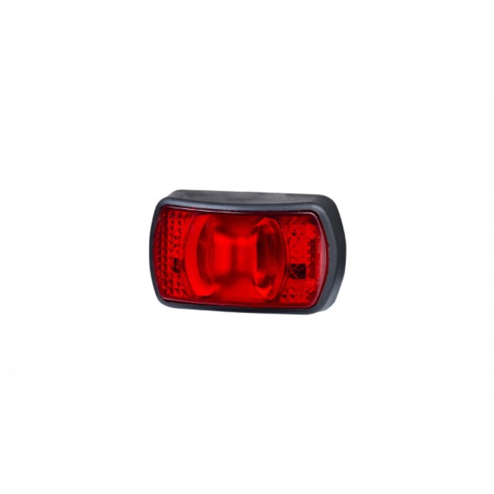 LED hátsó hézaglámpa HorPol, 71x42x25 mm, piros
