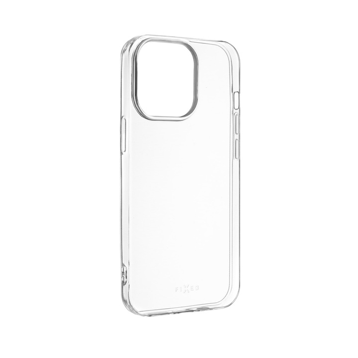 Husa din gel TPU ultra-subtire Fixed Skin pentru Apple iPhone 13 Pro, 0,6 mm, transparent