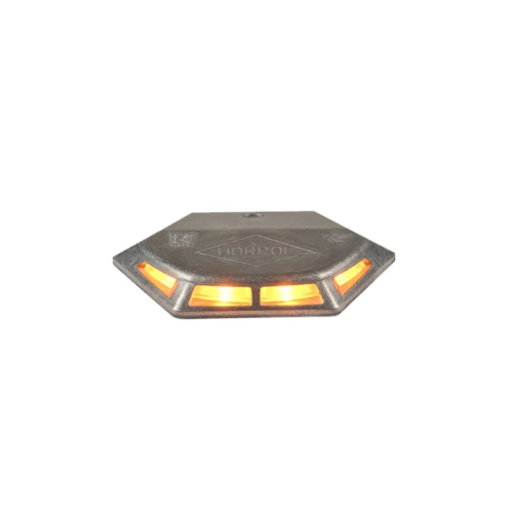 LED figyelmeztető lámpa HorPol targoncákhoz, 12-24 V, Narancs