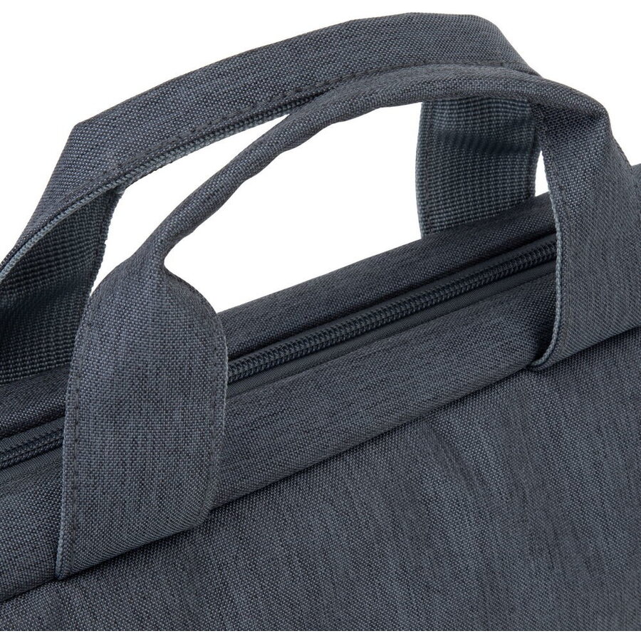 Geanta antifurt pentru laptop, RivaCase, 14", Gri inchis