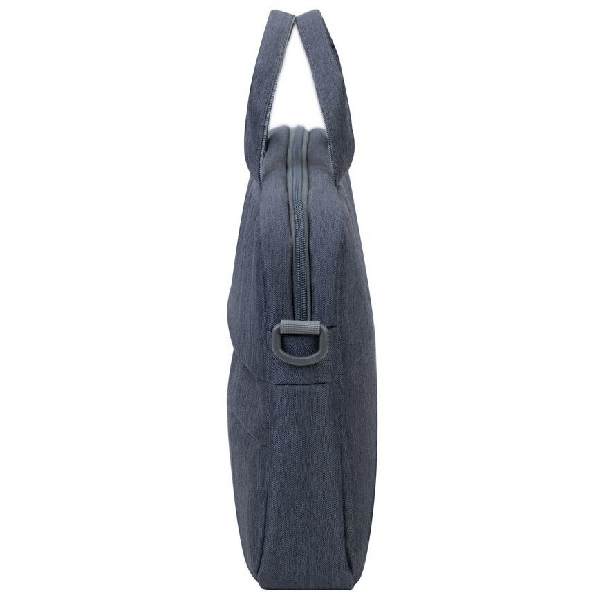 Geanta antifurt pentru laptop, RivaCase, 14", Gri inchis