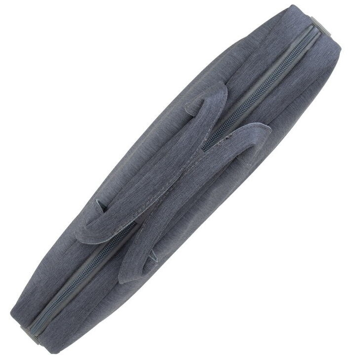 Geanta antifurt pentru laptop, RivaCase, 14", Gri inchis