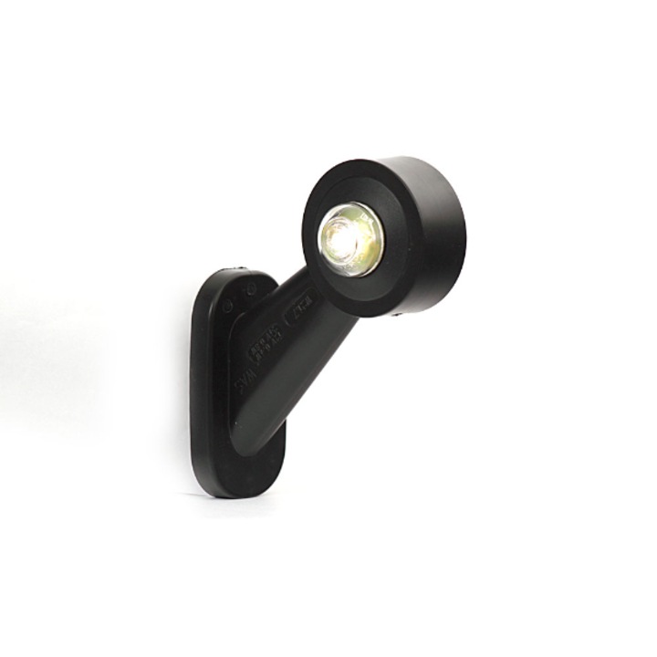 Lampa LED pentru contur fata-spate, WAS, Pozitionare stanga, Negru/Alb