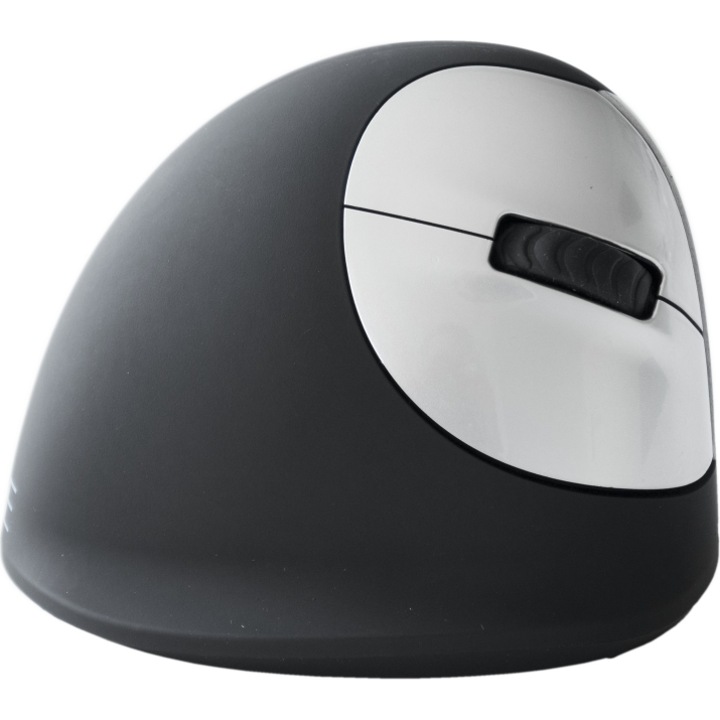 Мишка R-GO Tools R-Go HE RGOHEWL, оптична, USB, безжична, 1600 DPI, 4 бутона, черен / сребрист цвят