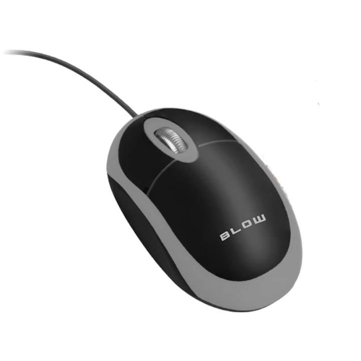 Mouse Wireless Dareu LM115G, 1600 DPI, 6 Butoane, 2.4GHz, Negru
