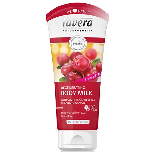 Lavera crema corp cu ulei de argan si merisor 200ml