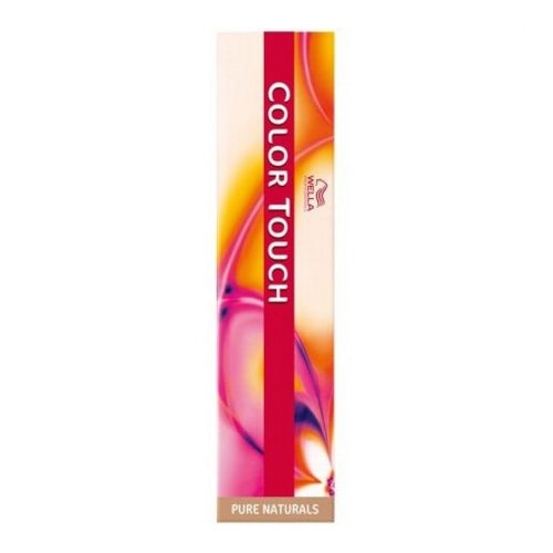 Vopsea de par demi-permanenta Wella Professionals Color Touch blond mediu castaniu mahon 7/75, 60 ml