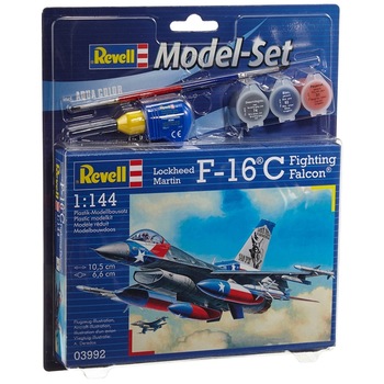 Aeromacheta Revell Avion F-16C Usaf Model Set Aeromacheta Revell Avion F-16C Usaf Model Set
