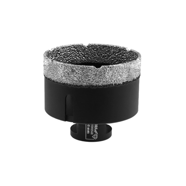 Dedra vákuumforrasztott gyémánt koronafúró M14 68 mm