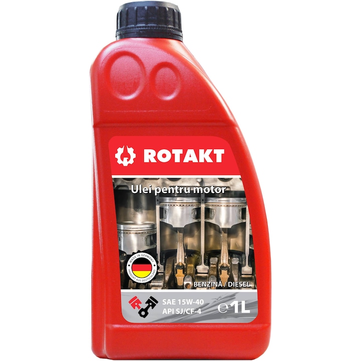Моторно масло 4T Rotakt SAE 15W-40, 1 л
