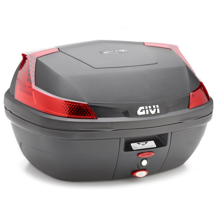 Top Case B47 Monolock Negru Tech B47NTML