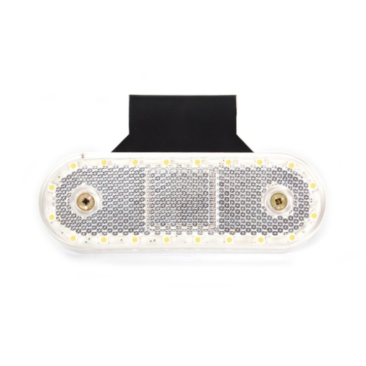 Lampa LED frontala pentru contur W47WW, WAS, Negru/Alb