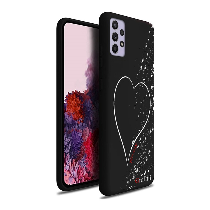 Samsung Galaxy A72 / A72 5G Telefontok - Graffiti No.218 mintás szilikon tok