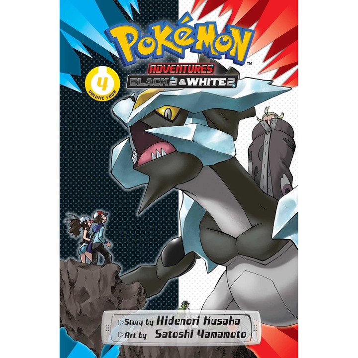 Pokemon Adventures: Black 2 & White 2, Vol. 4 - Hidenori Kusaka, editia 2021