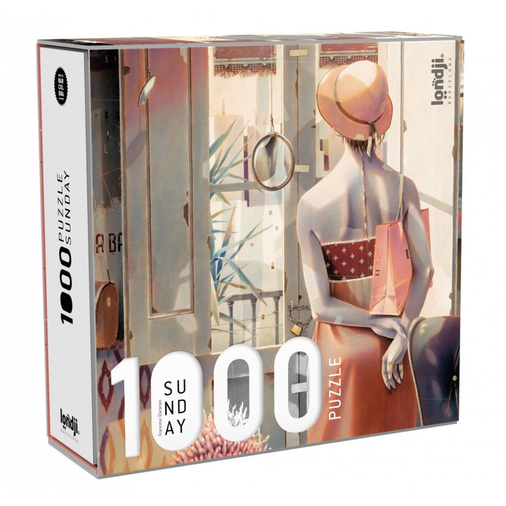 Puzzle Sunday, 1000 db, 55 x 48 cm, Londji