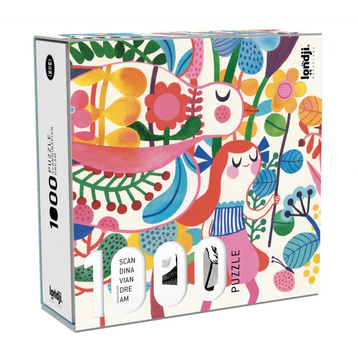 Scandinavian Dream puzzle, 1000 darab, 65 x 46 cm, Londji