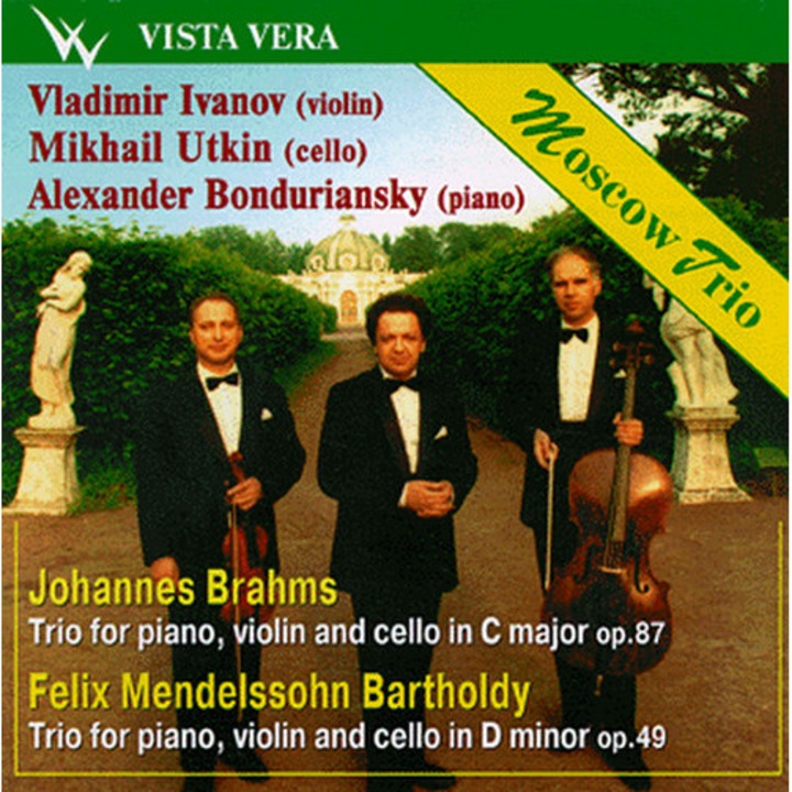 Mendelssohn - Piano Trio d-moll, op.49 / Brahms - Piano Trio C-dur op.87 CD
