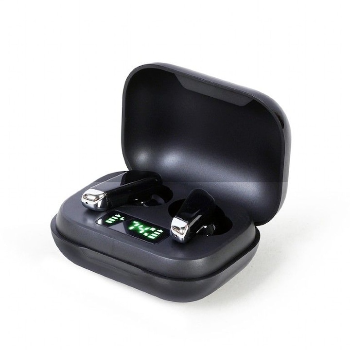 Gembird FitEar-X300B Bluetooth TWS in-ears FitEar Black (FITEAR-X300B) - Fülhallgató