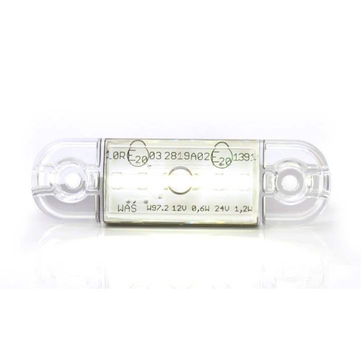 Lampa de pozitie frontala LED, WAS, Alb