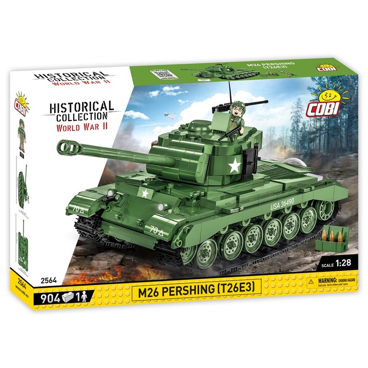 Set de Construit M26 Pershing T26E3, 904 piese