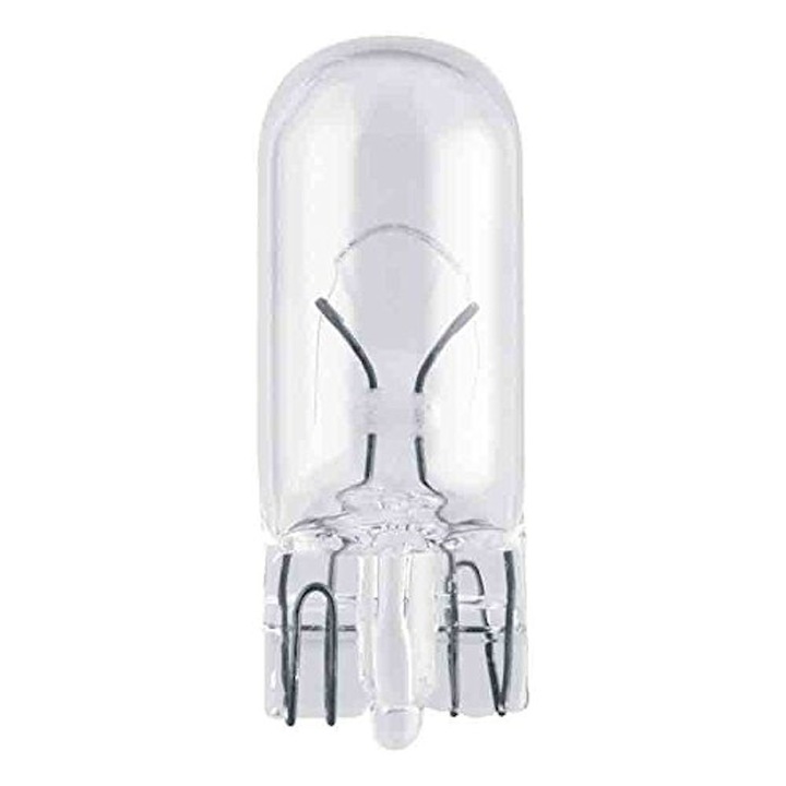 Philips W2.1x9.5d Halogén izzó, 12V, T10, 5W, 1 db