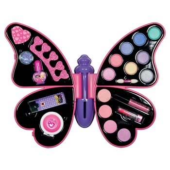 Set educativ Clementoni Crazy Chic Trusa de machiaj Aripi de fluture Set educativ Clementoni Crazy Chic Trusa de machiaj Aripi de fluture