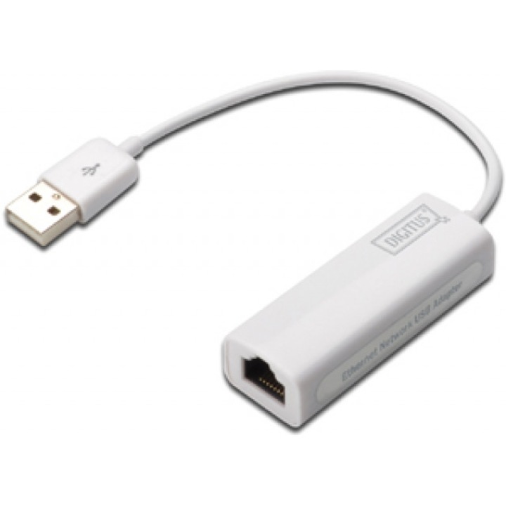 Adaptor USB 2.0 - Ethernet, Digitus