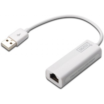 Adaptor USB 2.0 - Ethernet, Digitus Adaptor USB 2.0 - Ethernet, Digitus