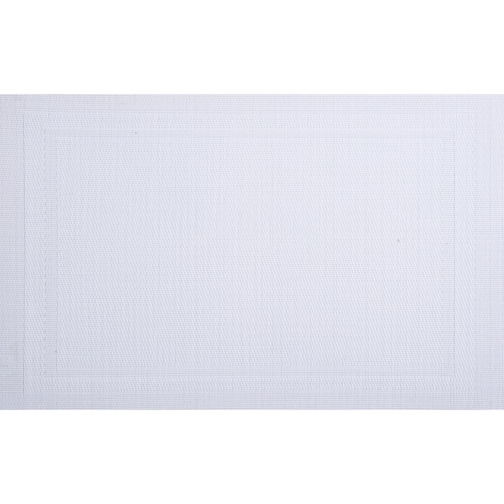 Suport farfurie Ambition Velvet, 30x45cm, alb