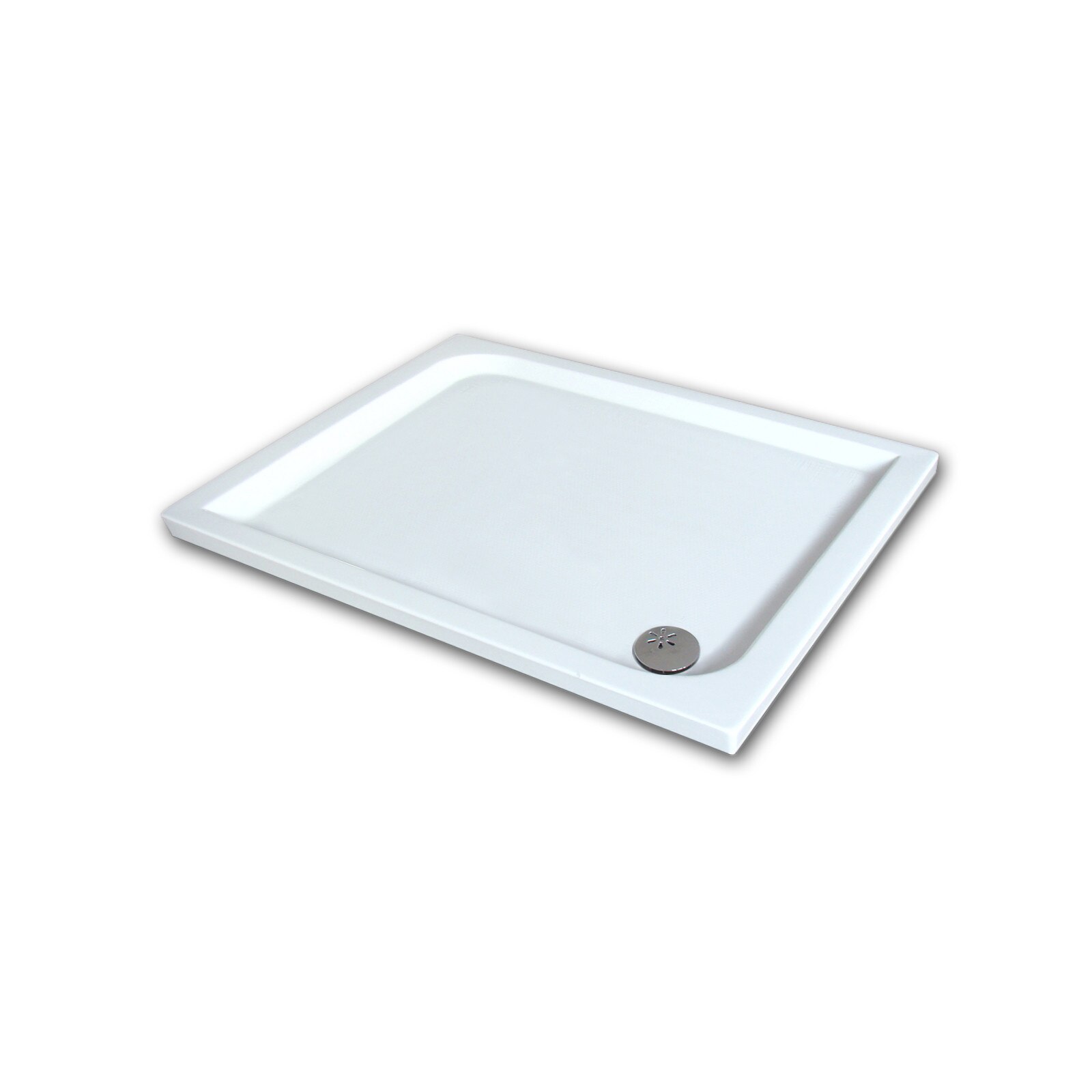 Cadita de dus drepunghiulara Fibrex Elena, 100x80x4 cm, Acril