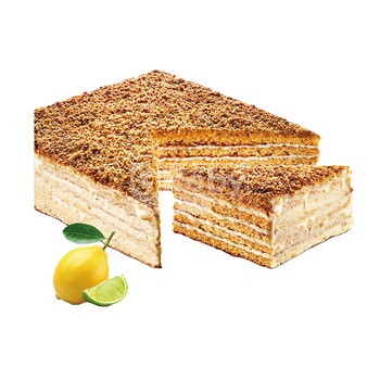 Tort Marlenka cu miere si lamaie 800g Tort Marlenka cu miere si lamaie 800g