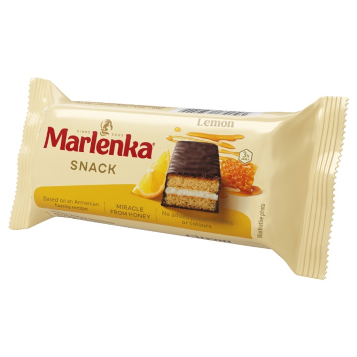 Snack Marlenka cu miere si lamaie 50g