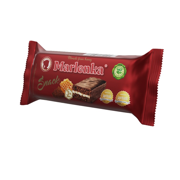 Marlenka snack, mézzel és kakaóval, 50g