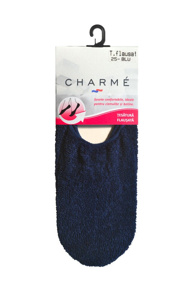 Talpici flausati de dama Charme, Albastru