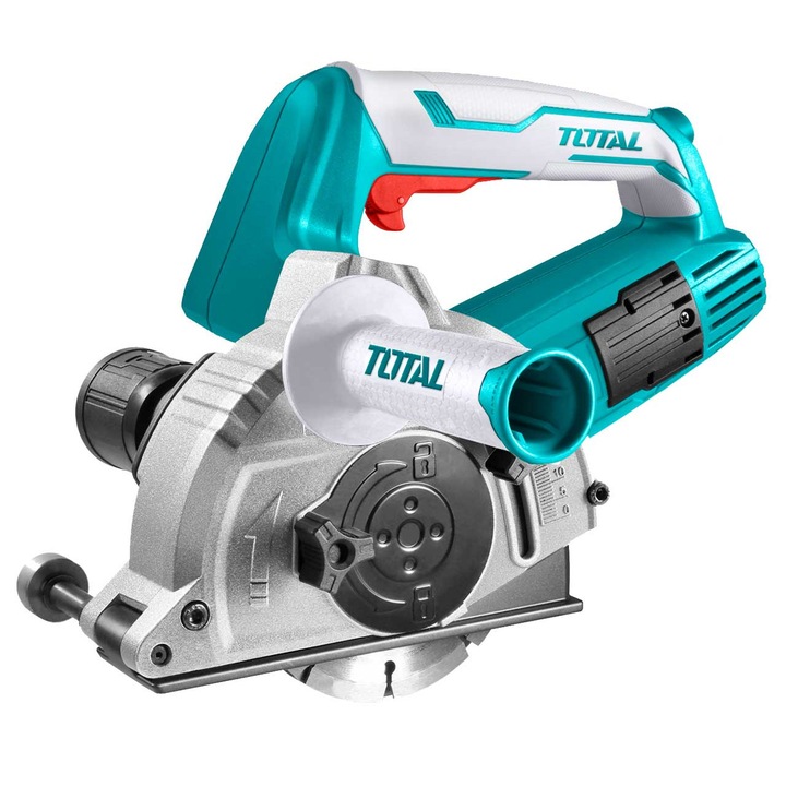 Total Industrial csatornavágó, F 125 mm, 1500 W, 4 tárcsa, Total Tools