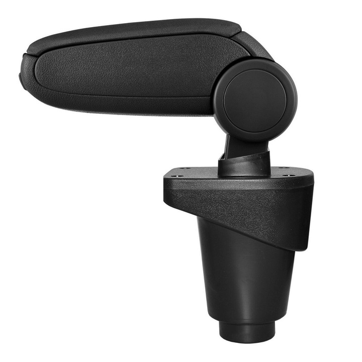 Cotiera auto dedicata textile pentru Fiat 500L, 2012-2018, negru