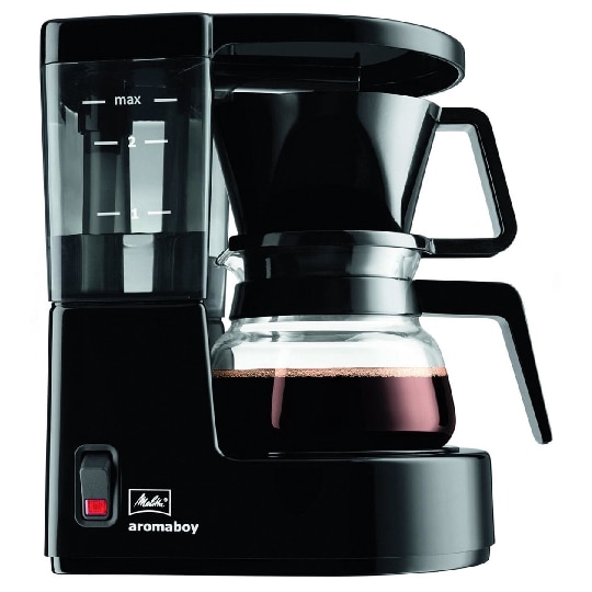 Cafetiera Melitta Aromaboy, 1015-02, 500W, 2 cesti, Negru