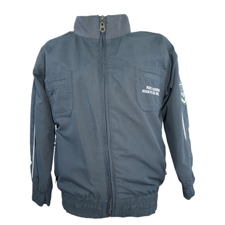 Geaca pentru baieti Mini Junior MN7343-F-116-122, Gri 116-122 CM