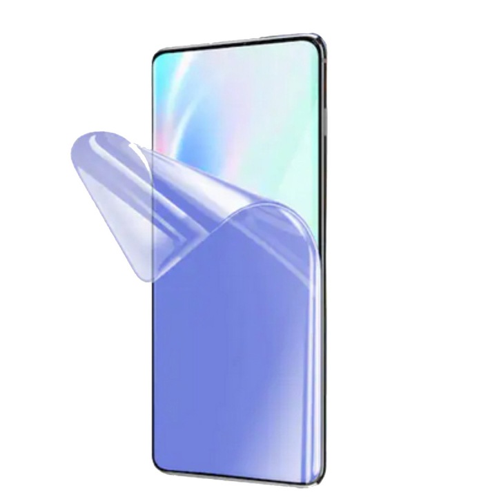 Анти-BlueRay фолио за Samsung Galaxy A9 2018, регенерируем силиконов хидрогел, гъвкав хидрокристал, анти синя светлина, RelaxedEyes, лесен монтаж, Paramount