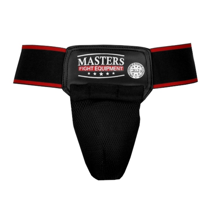 Протектор за слабини MASTERS FIGHT EQUIPMENT, S-202W, Черен, M
