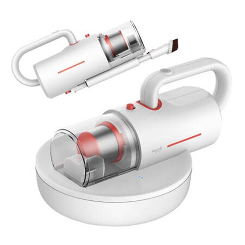 Aspirator acarieni si praf Deerma CM1300, lumina UV, 350 W, cablu 4.2 m, 0.4L, alb