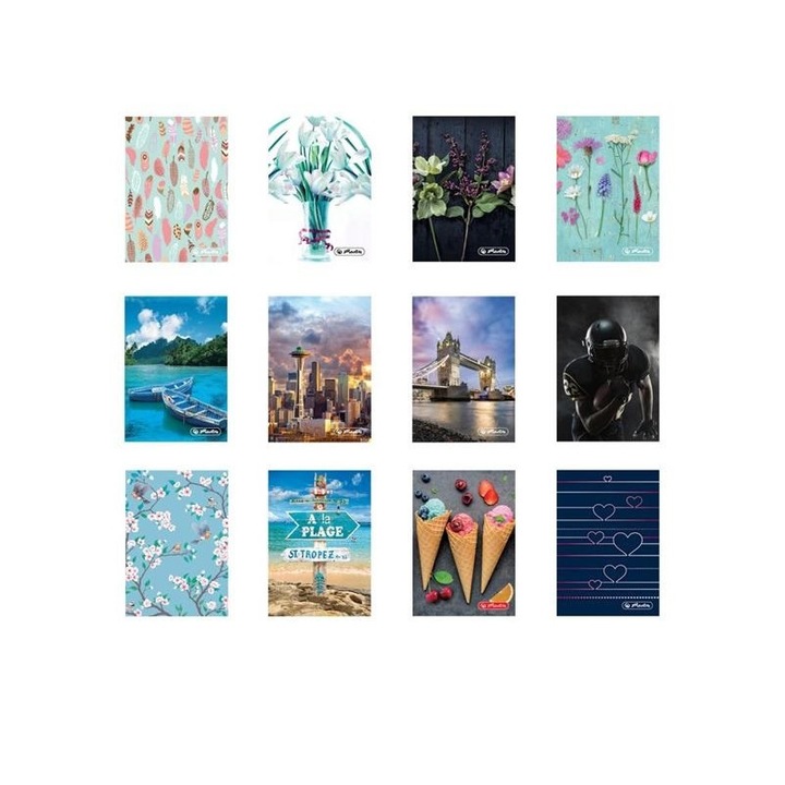 Herlitz 6 betétes 12 design bankkártyatartó