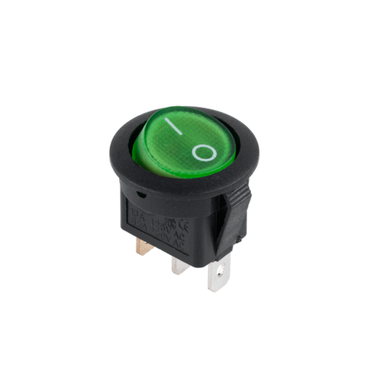 Kapcsoló 230V zöld, PRK0002D