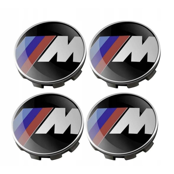 BMW dísztárcsa, 68 mm, minden típusú eredeti BMW felnikhez, M-Power