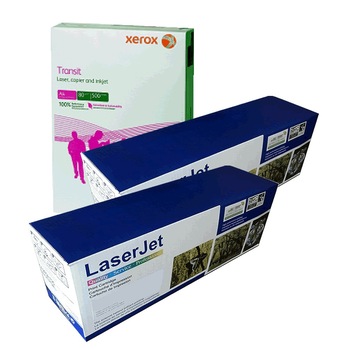 Set Corporate 2 cartuse toner LASERJET compatibi Q7553A / Q5949A / CRG715, Negru, 3000 pag/toner + 1 Top hartie Xerox gratuit Set Corporate 2 cartuse toner LASERJET compatibi Q7553A / Q5949A / CRG715, Negru, 3000 pag/toner + 1 Top hartie Xerox gratuit
