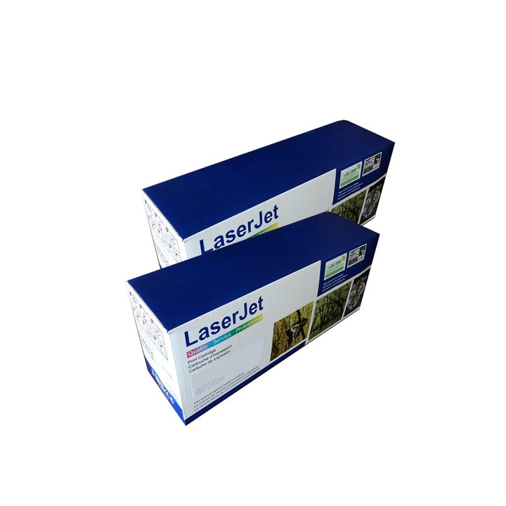 Corporate Set 2 LASERJET festékkazetta kompatibilis HP CE505X ( HP 05X ) Fekete, 13000 oldal.