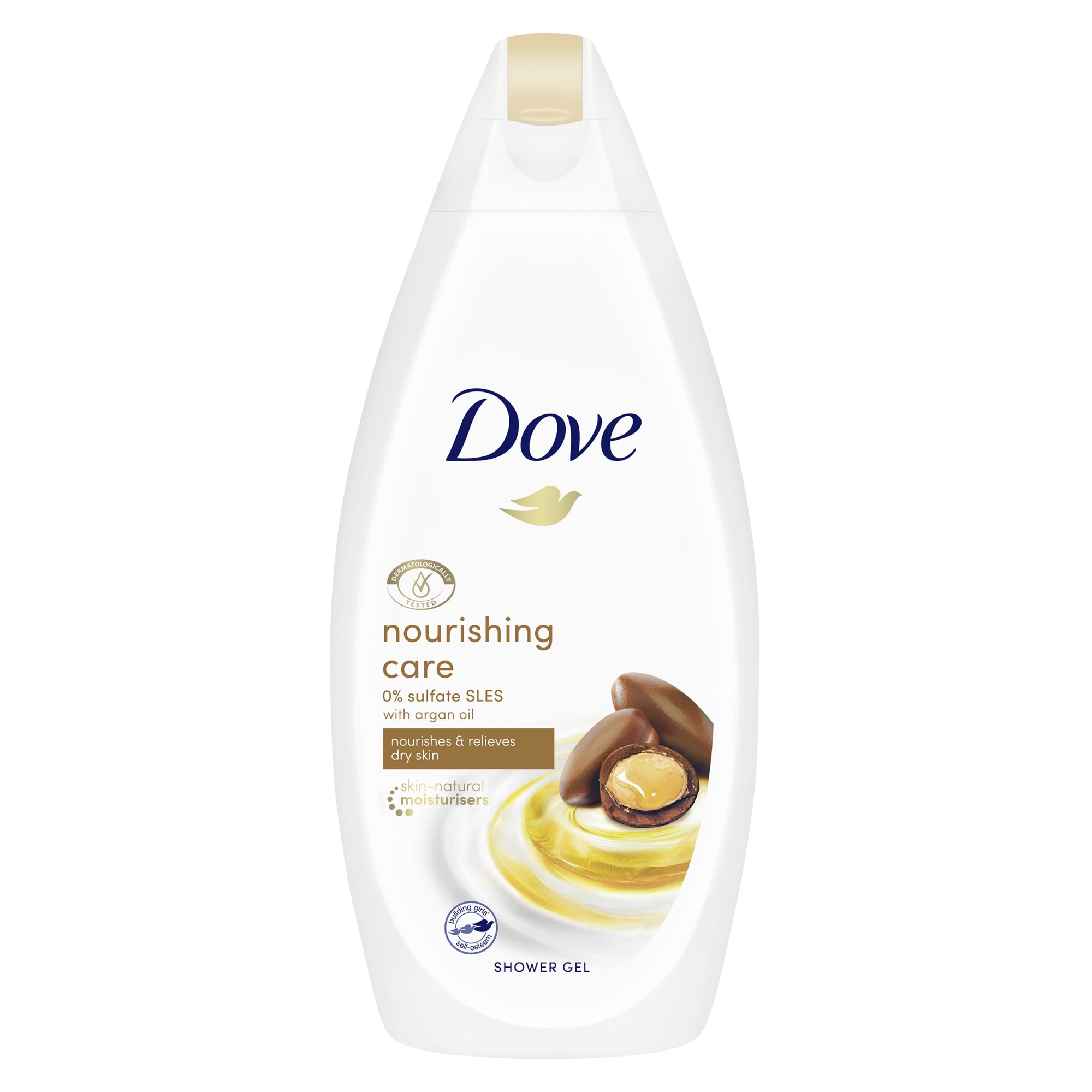 Gel de dus Dove Nourishing Oil Care, 500 ml 