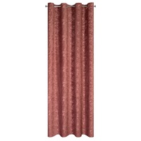 Perdea cu inele Eurofirany OCTAVIA 140x250 Roz inchis